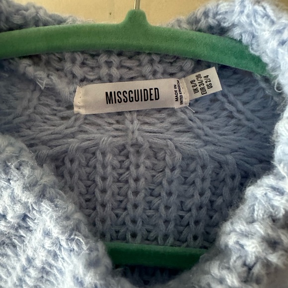 NWOT Mock Neck Oversized Knit - Picture 3 of 3